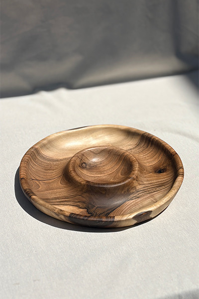 اردوخوری چوب گردو گرد